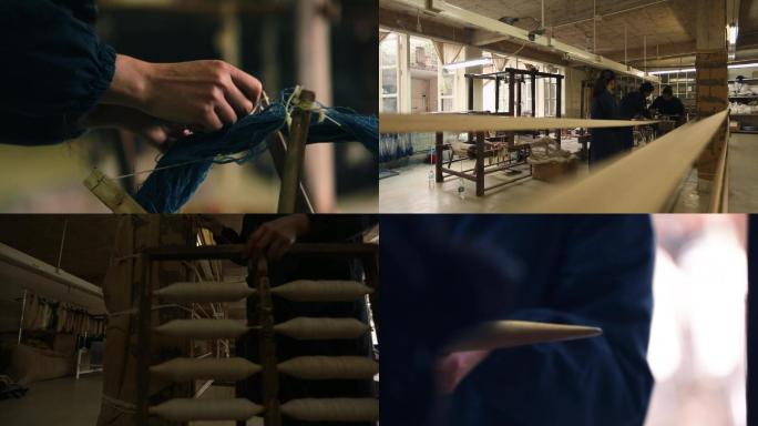 工作室 织布机 织布缫丝 手工业