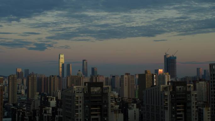 晨光映照长沙城【延时】