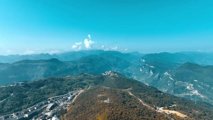 重庆天池情缘景区航拍视频