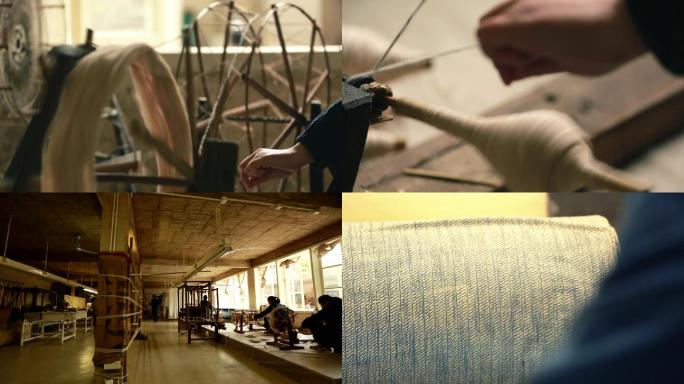 工作室 织布机 织布缫丝 手工业