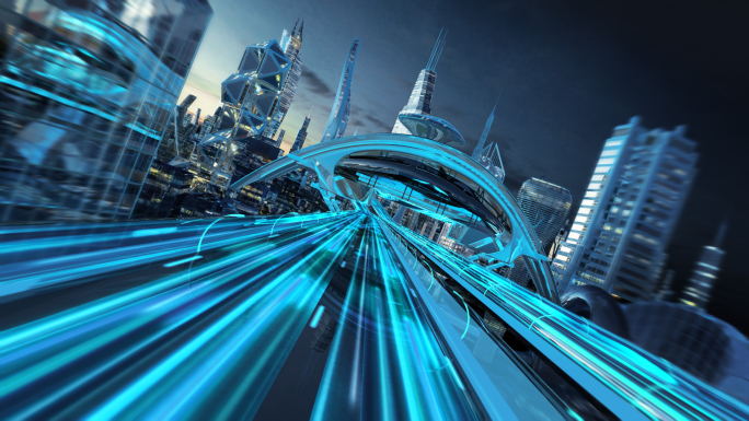 科技元宇宙未来城市智慧交通