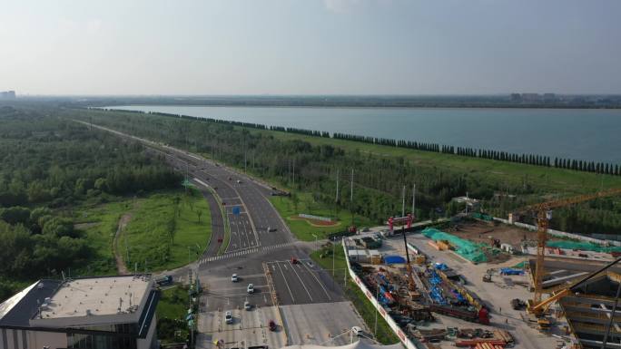 济南黄河济泺路隧道北延无害化穿越鹊山水库