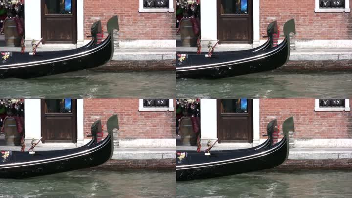 从威尼斯的平底船上看巴克