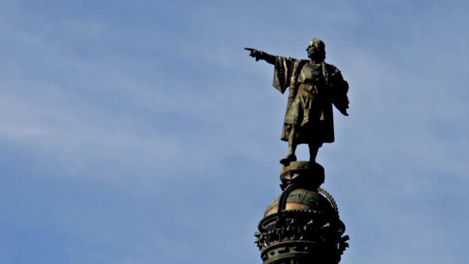 克里斯托夫·哥伦布纪念碑视图