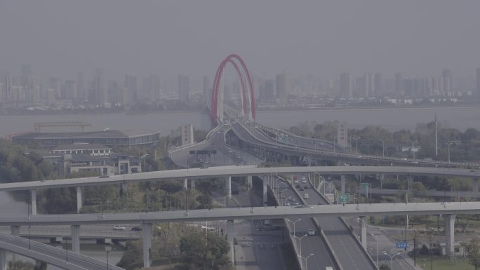 杭州航拍之江大桥