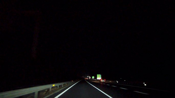 夜间高速公路 闪电009