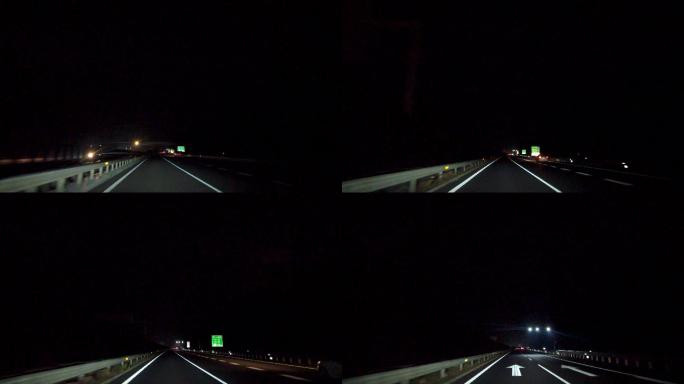 夜间高速公路 闪电009