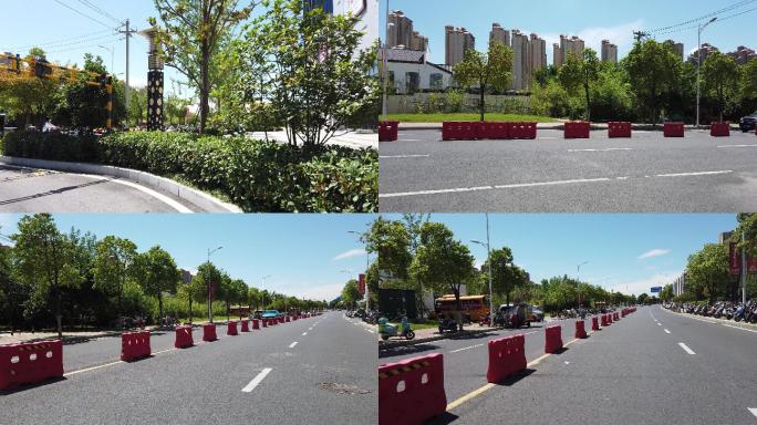 襄阳东津新区城市交通风光