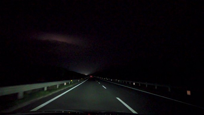 夜间高速公路 闪电002