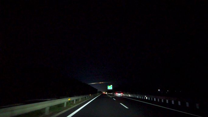 夜间高速公路 闪电011