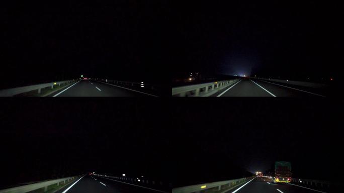夜间高速公路 闪电 加长版1