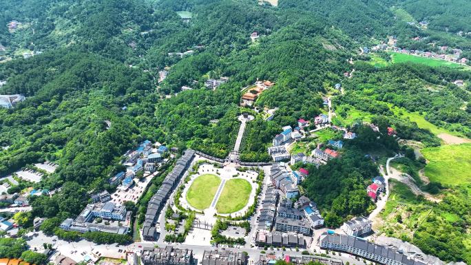 4K航拍衡阳南岳衡山景区2