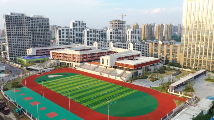 在建学校中学校园环境初中高中小学