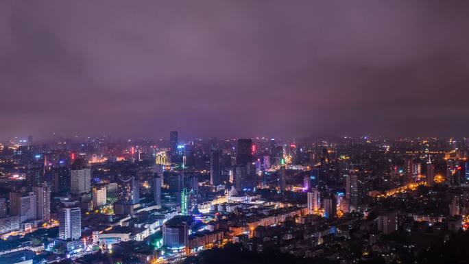 庐阳区夜景延时