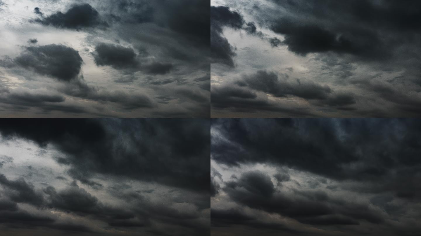 乌云密布自然现象图片壁纸_暴风雨来临前的天空图片素材_三千图片网