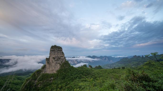 湖北恩施大峡谷云海4K