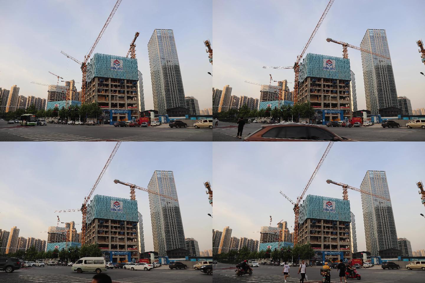 【4K】长沙高新区达美中心建设延时