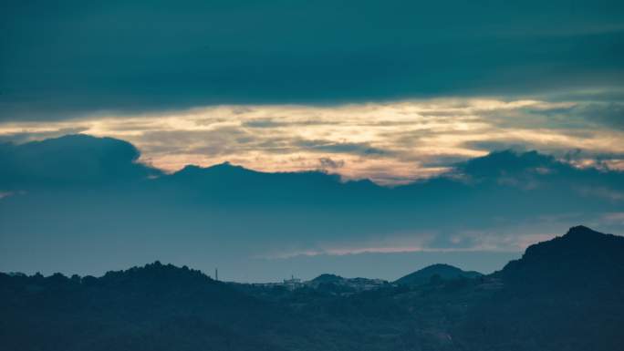 黎明 曙光 天空 朝霞 云霞