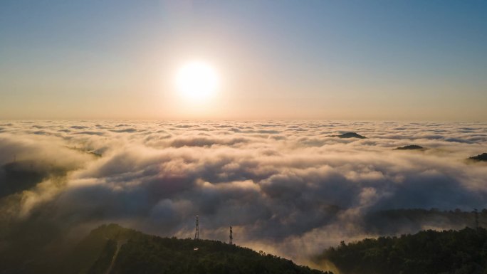 云山 雾海 仙境