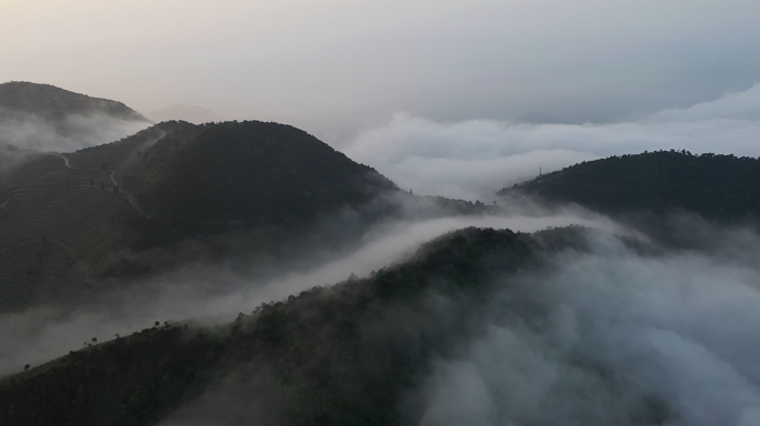 磐安高佬山云海航拍