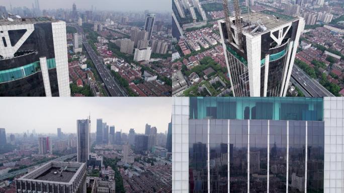 【4K】上海文新报业大厦航拍