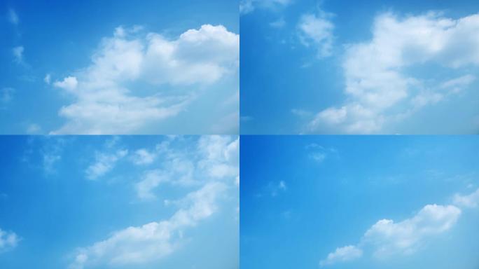 【HD天空】轻云朦胧风起云涌梦幻蓝天白云