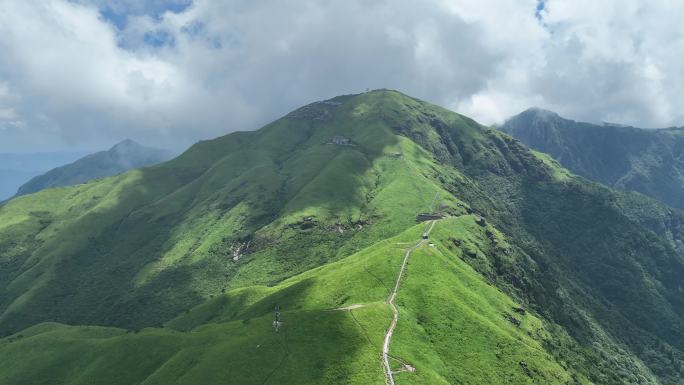 武功山夏天高山草甸