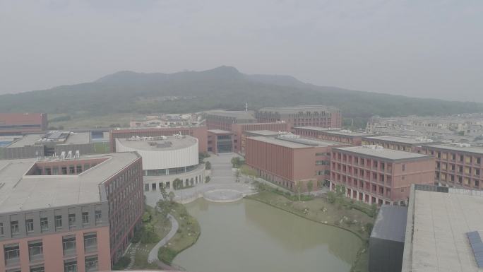 南京外国语学校方山小学中学大学 航拍