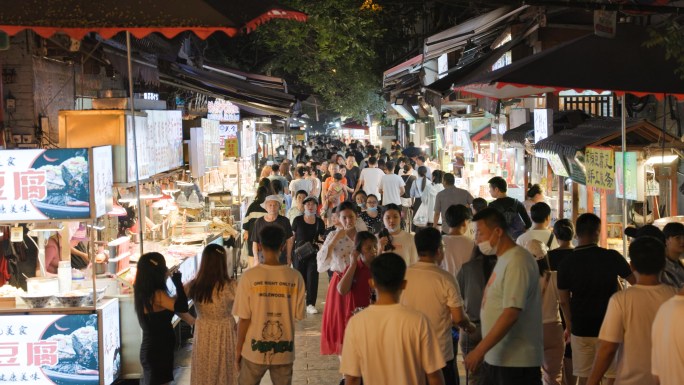 夜市合集 西安回民街