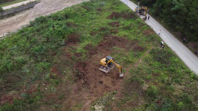 工厂建筑工地实拍