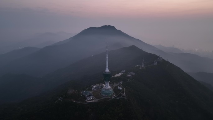 梧桐山航拍