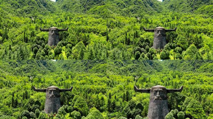 神农架神农坛祭祀天坛航拍【4K】