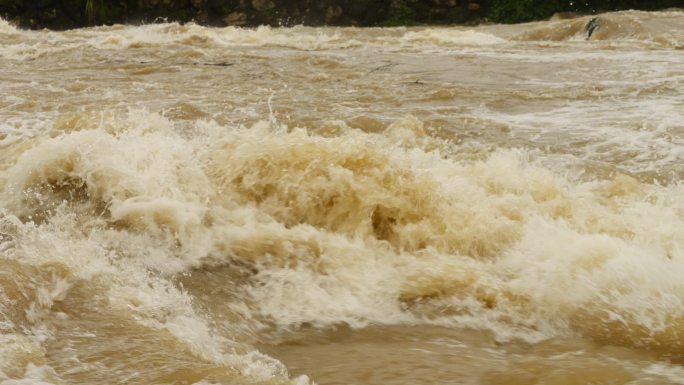 河流 水面 波涛汹涌