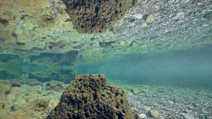 火山湿地唯美水景