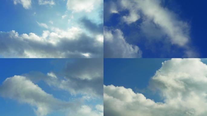 蓝天白云 一共6个镜头