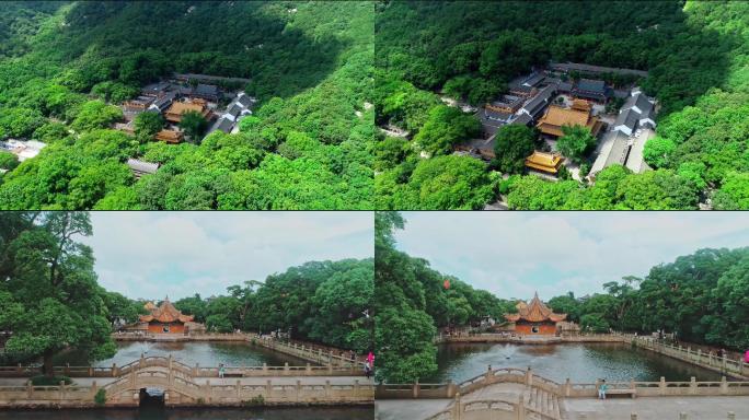 【4K】普陀山普济寺航拍