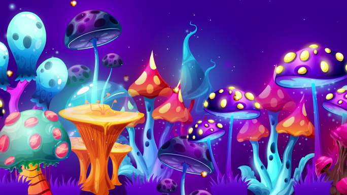 魔法世界蘑菇屋走屏