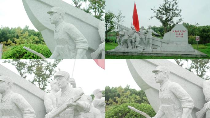 抗战纪念园雕塑