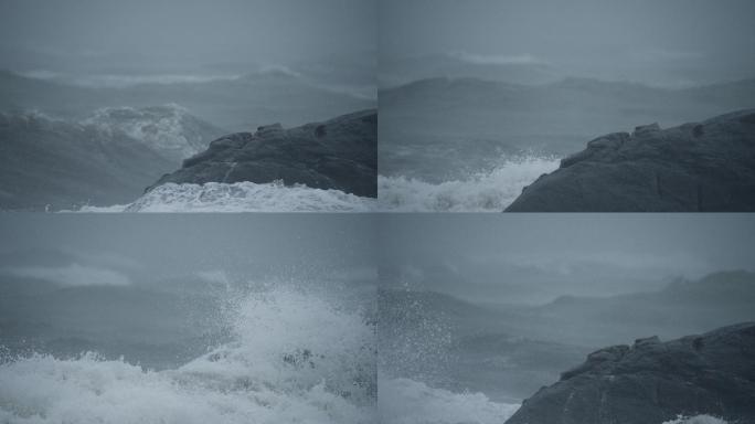 风雨海岸-慢镜头
