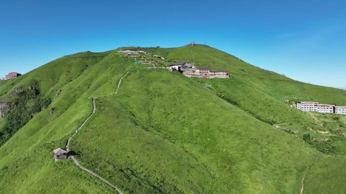 武功山夏天高山草甸