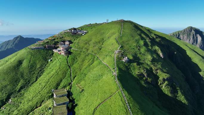 武功山夏天高山草甸