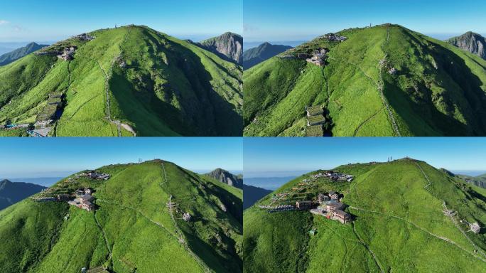 武功山夏天高山草甸