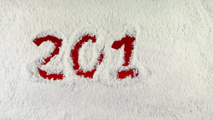2018年，雪景画，哑光