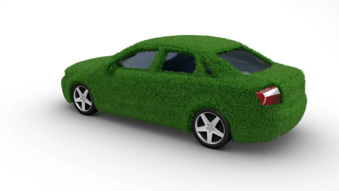 环保型汽车，由磨砂草制成