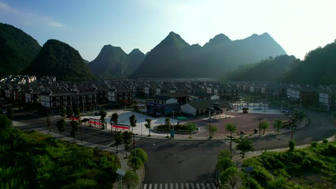 贵州荔波漳江大小七孔镇风景区