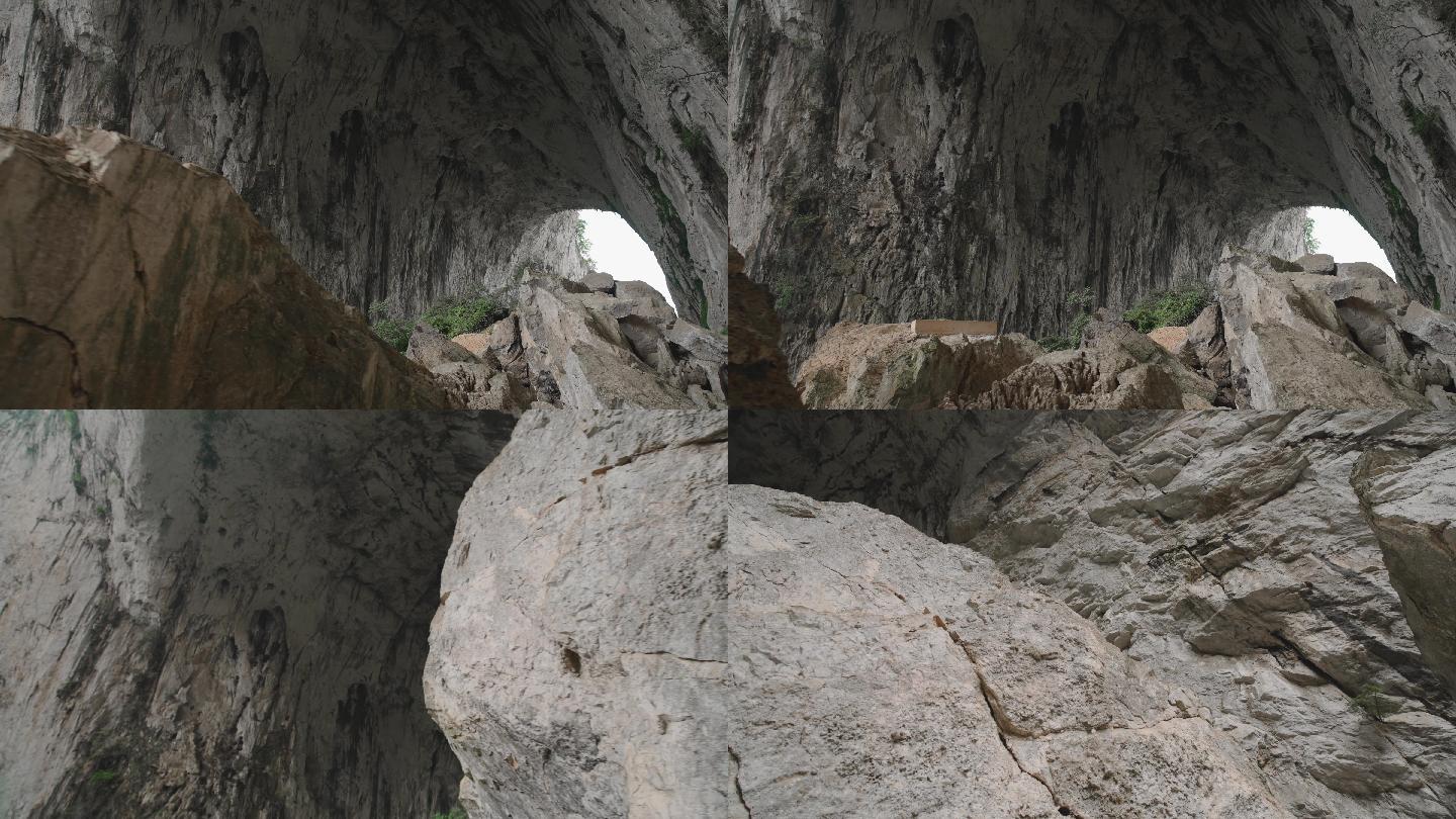 山洞矿洞地质石头岩石矿物洞穴探险喀斯特
