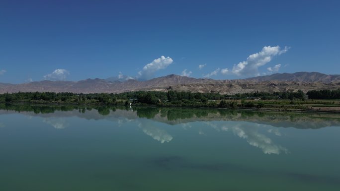 化隆 湿地公园 化隆小微湿地  山水化隆