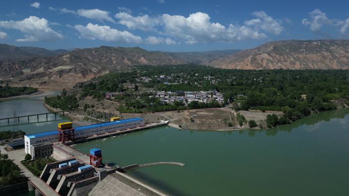 化隆 湿地公园 化隆小微湿地 山水化隆