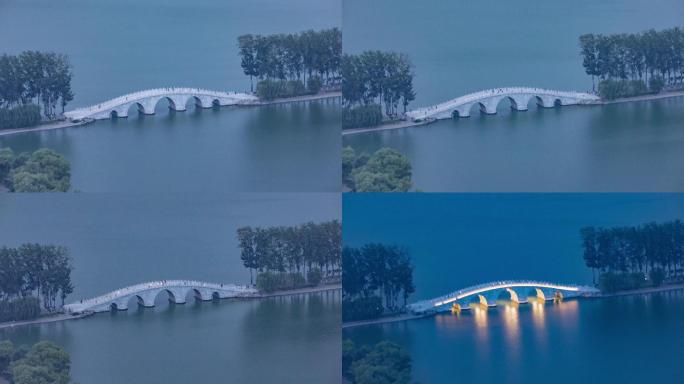 北京玉渊潭公园中堤桥