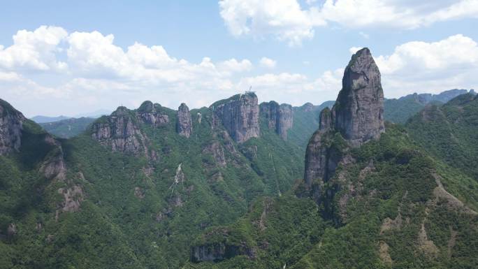 浙江神仙居景区航拍